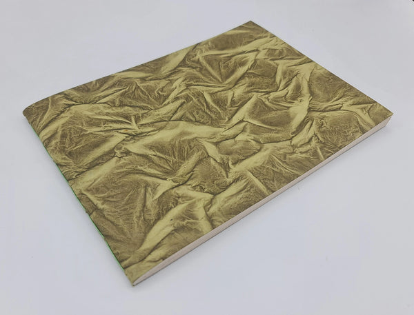 Handbound Soft Cover A5 Wrinked Lokta Landscape Sketchbook.