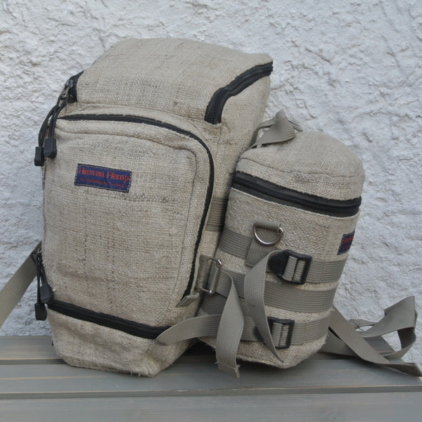 Wild Hemp Camera Bag; Padded waterproof inside lining