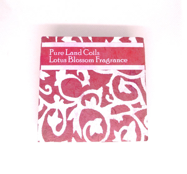 Himalayan Incense Pure Land Coils Gift Box; Chemical Free, All Natural Incense, Hand rolled.
