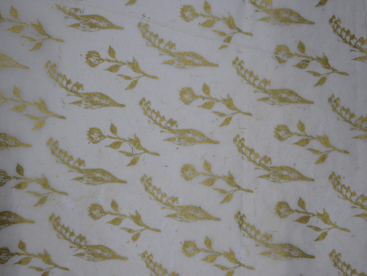 Pack of 3, Wildflower design Hemp Tissue Paper. Handmade in Nepal