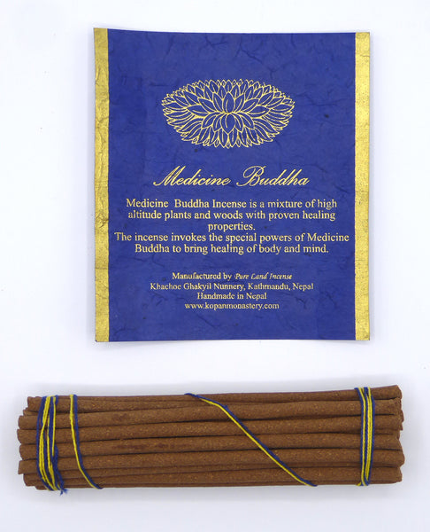 Hand rolled Incense - Non Toxic, Chemical Free, All Natural Incense Sticks: Rhododendron, Medicine Roll and Lotus Scents.