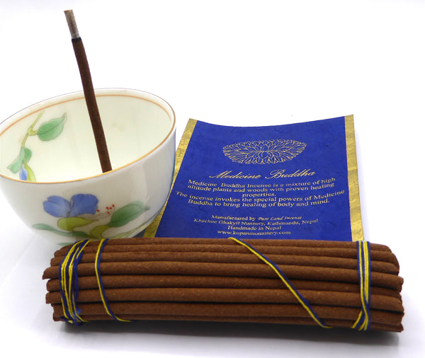 Hand rolled Incense - Non Toxic, Chemical Free, All Natural Incense Sticks: Rhododendron, Medicine Roll and Lotus Scents.