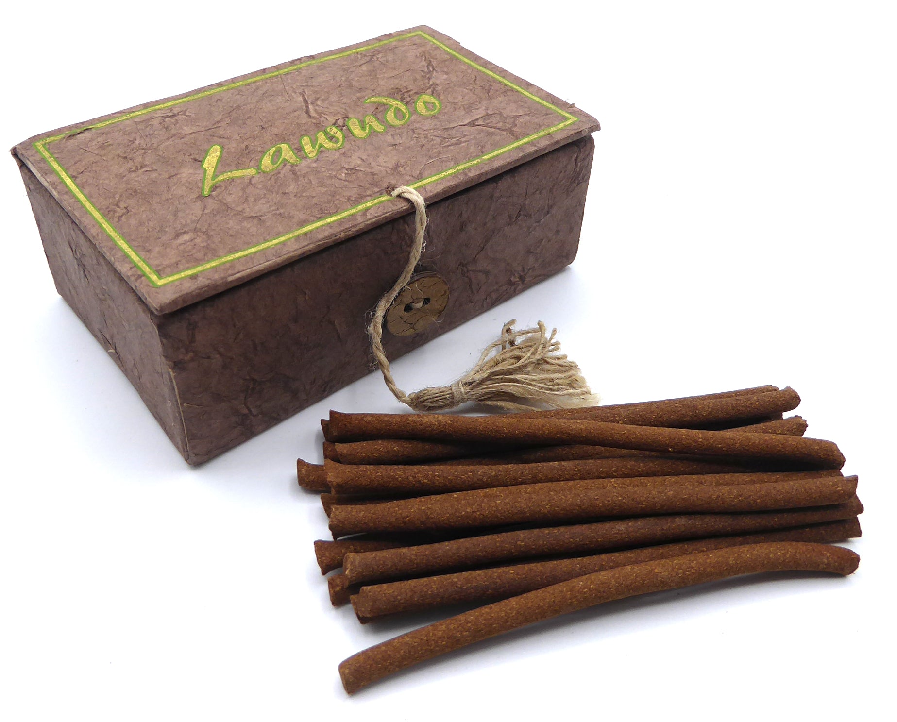Lawudo Incense -  Non Toxic, Chemical Free, All Natural Incense Sticks. Hand Rolled Himalayan Juniper, Rhododendron, Cedar and Kaulo