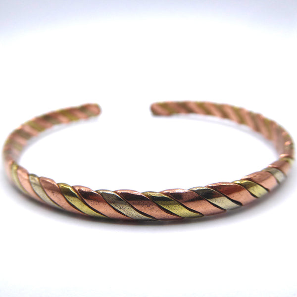 Copper and Brass Bracelet – Heaven Hemp