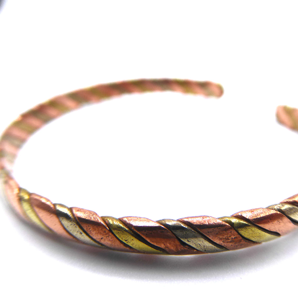 Copper and Brass Bracelet – Heaven Hemp