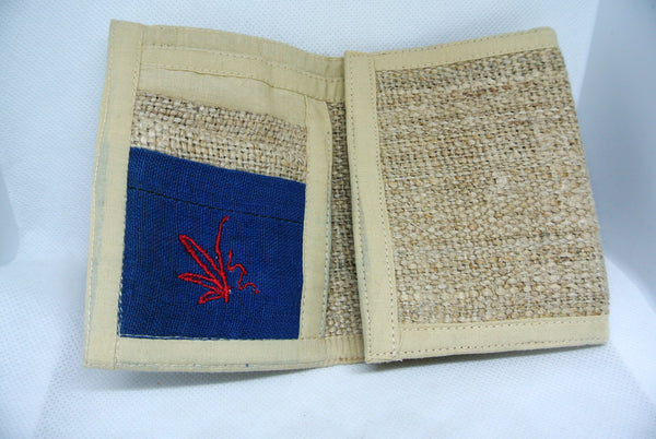 Wild Hemp Trifold Wallet