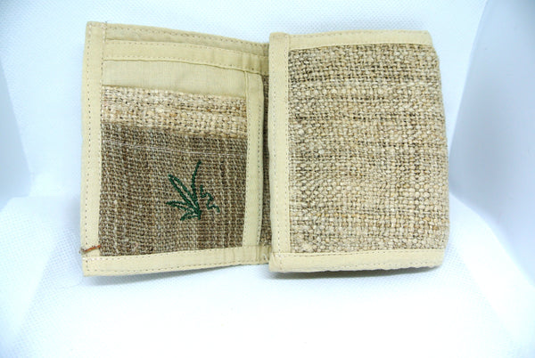 Wild Hemp Trifold Wallet