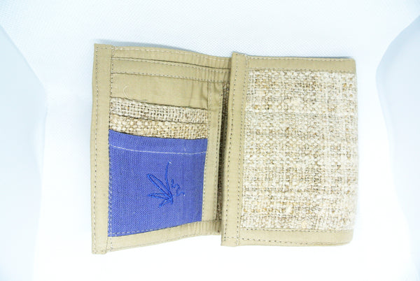 Wild Hemp Trifold Wallet