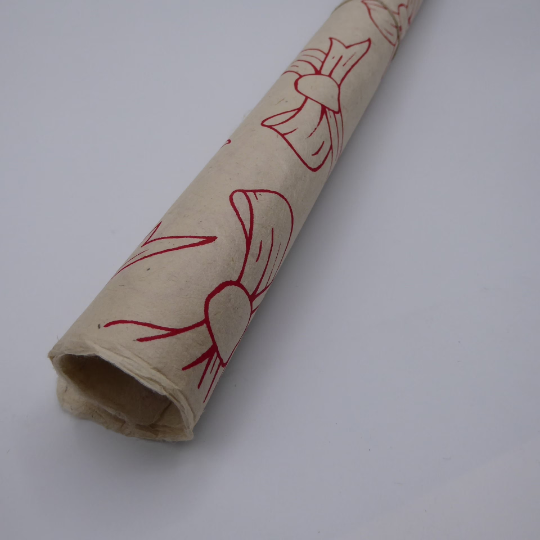 Bow Design Lokta Paper Handmade in the Himalayas