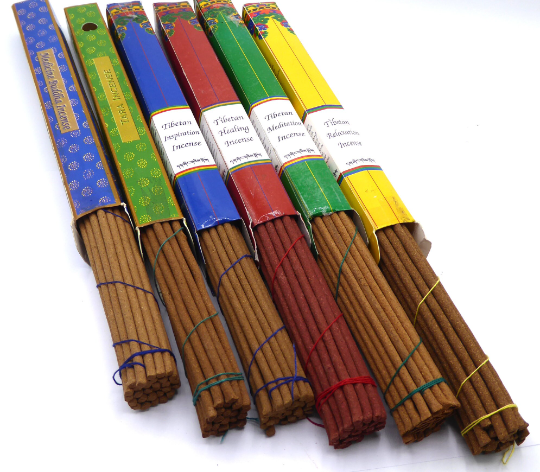 Tibetan Meditation Incense. Non Toxic, Chemical Free, All Natural Incense Sticks