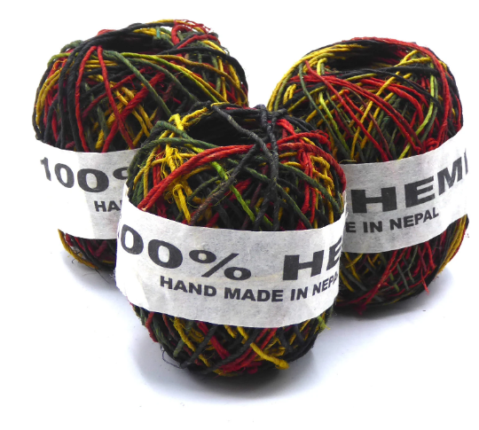 100% Hemp Twine.  Hand spun in the Nepali Himalayas.