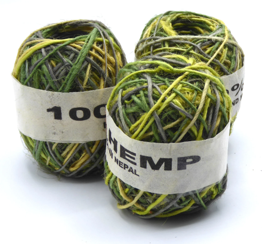 100% Hemp Twine.  Hand spun in the Nepali Himalayas.