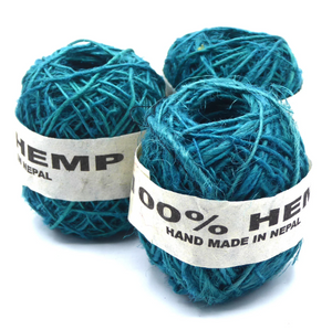 100% Hemp Twine.  Hand spun in the Nepali Himalayas.