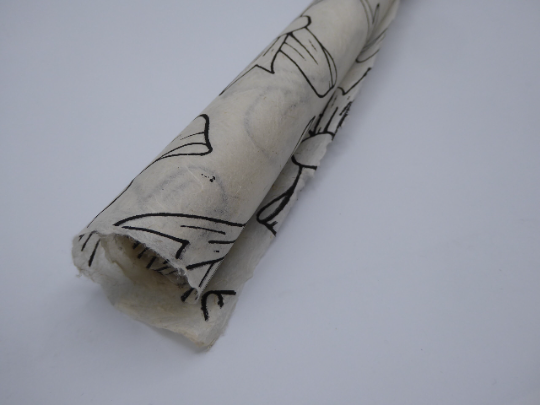 Bows design Hemp Tissue Paper. Handmade in Nepal