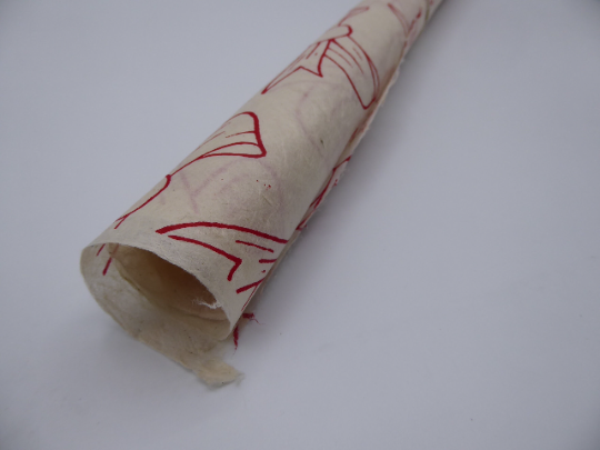 Bows design Hemp Tissue Paper. Handmade in Nepal