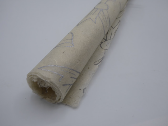 Bows design Hemp Tissue Paper. Handmade in Nepal