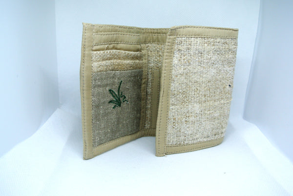 Wild Hemp Trifold Wallet