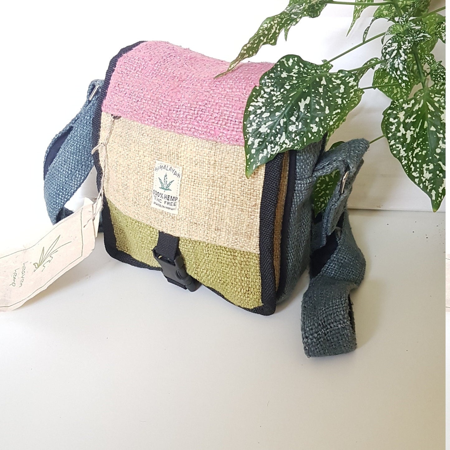 Wild Hemp cross-body 'Bhumi' bag