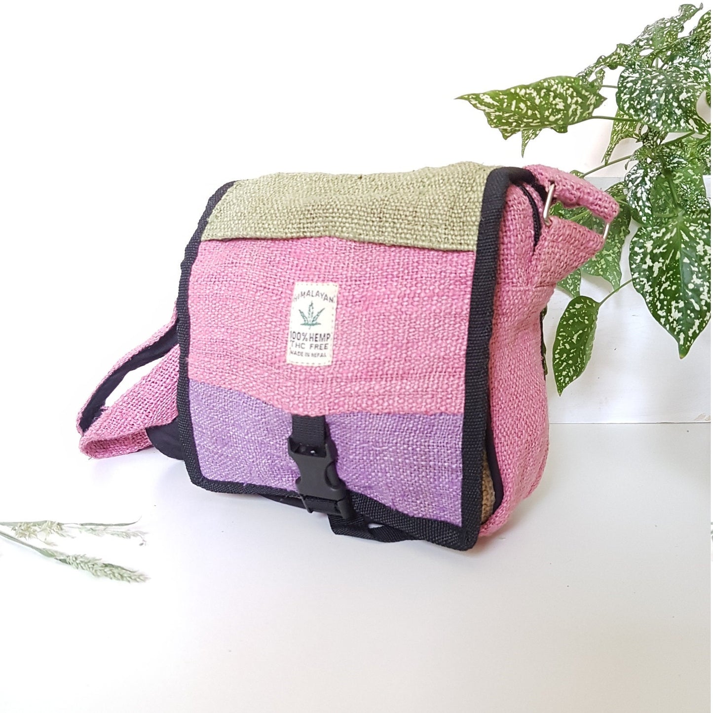 Wild Hemp cross-body 'Bhumi' bag