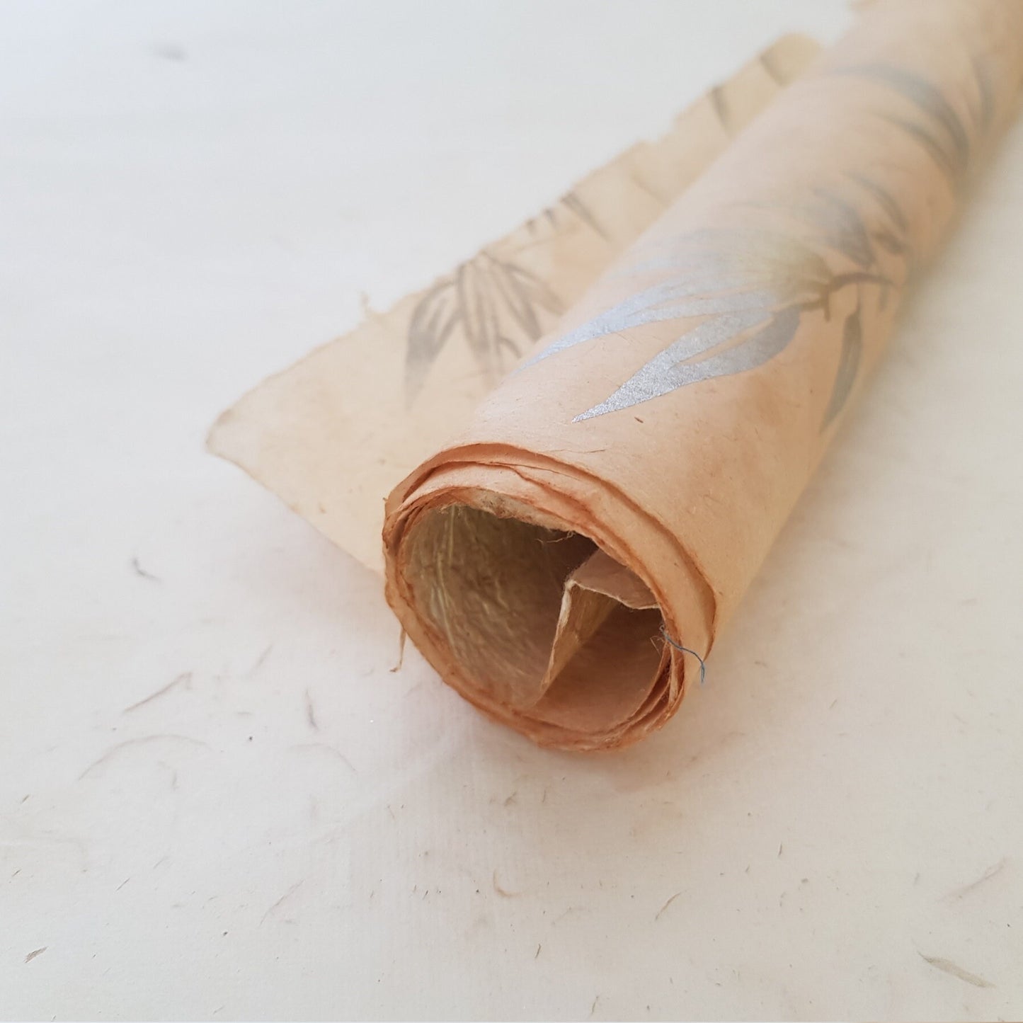 Lucky Bamboo  Print on Lokta Paper, Tree Free & Sustainable