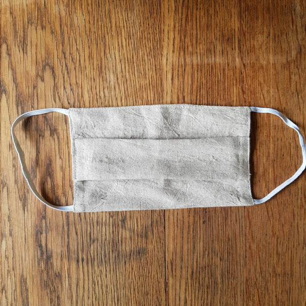 Large Unisex Hemp Face Mask