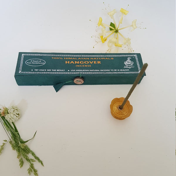 Hangover Himalayan Incense, Chemical Free, All Natural Incense Sticks, Hand rolled.