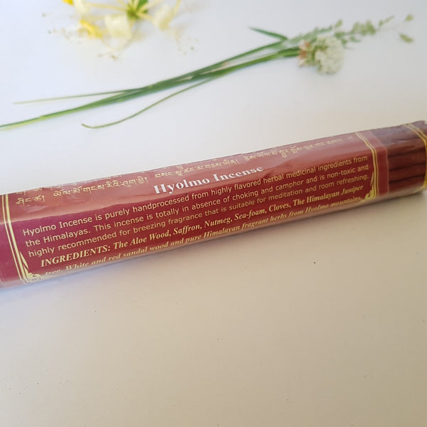 Hyolmo Incense; Chemical Free, All Natural Incense Sticks, Hand rolled.