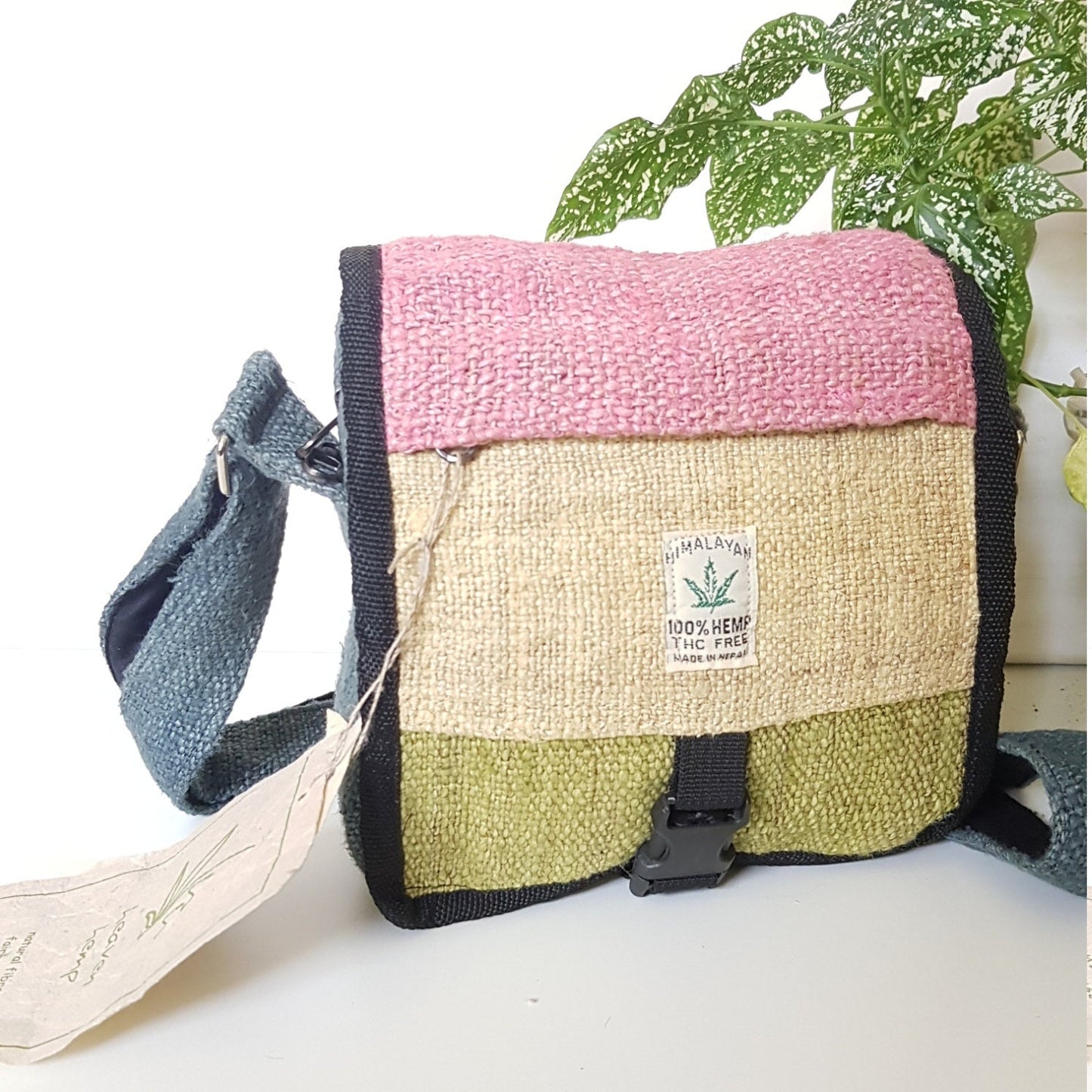 Wild Hemp cross-body 'Bhumi' bag