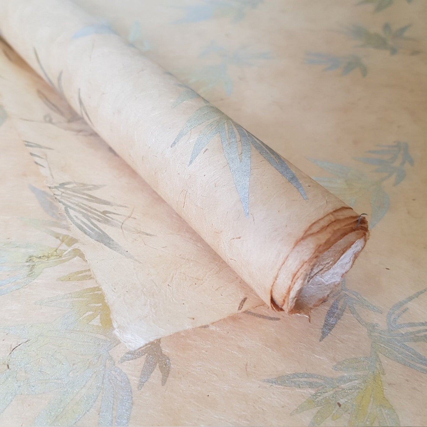 Lucky Bamboo  Print on Lokta Paper, Tree Free & Sustainable