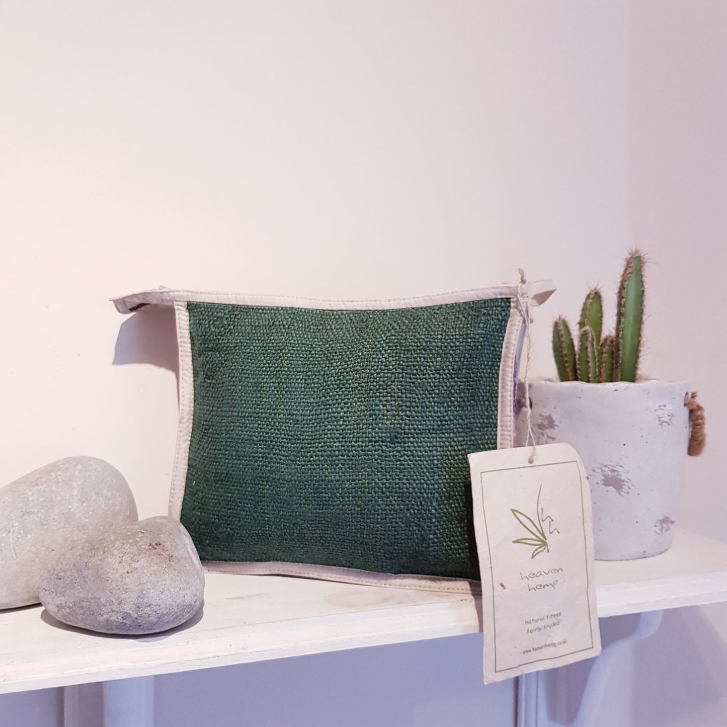 Hemp Wash Care Bag, for toiletries, cosmetics and travel essentials