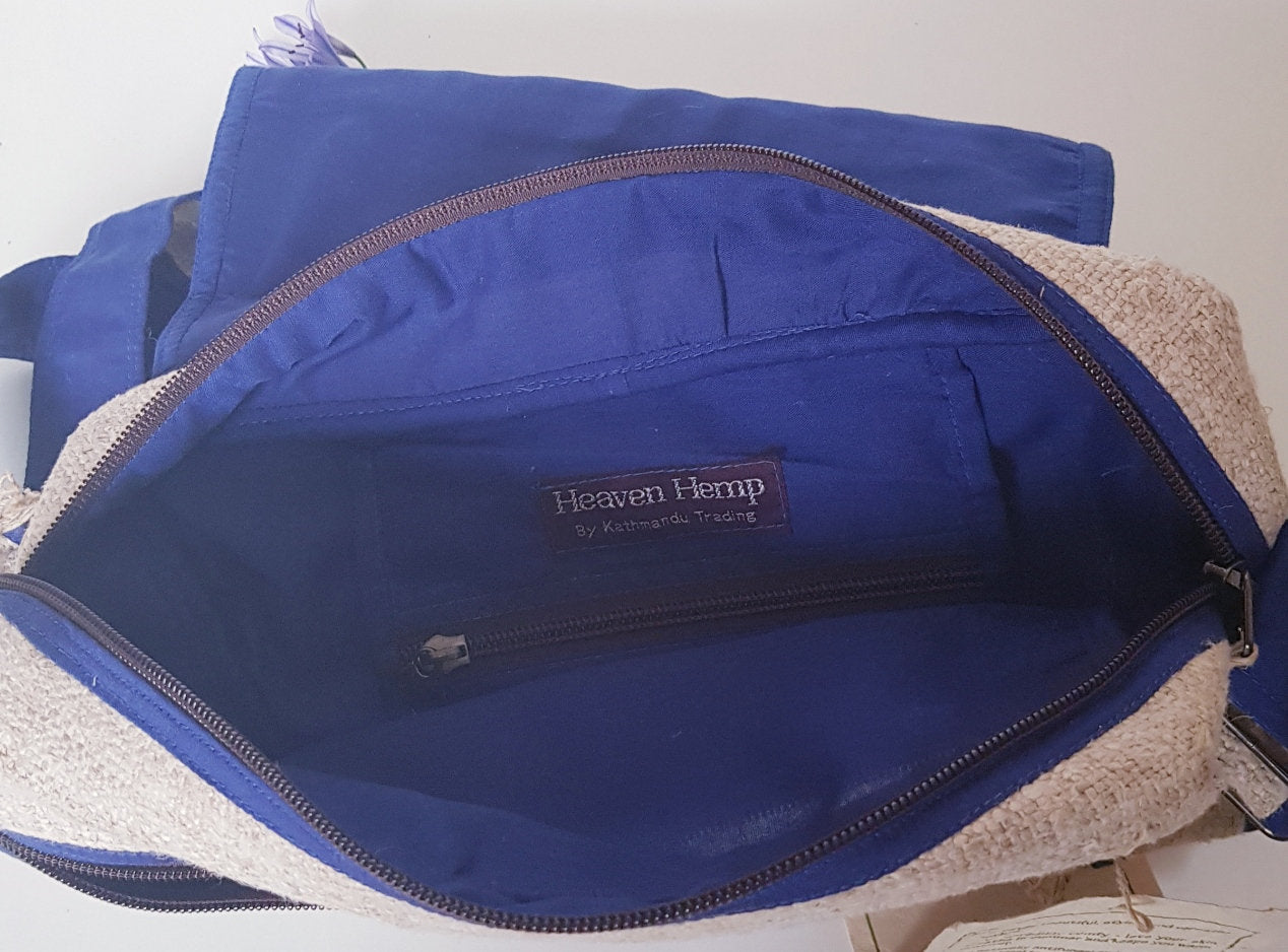 Embroidered 'Shakti' Satchel