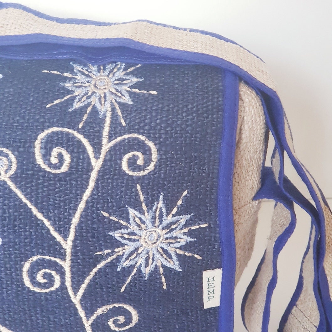 Embroidered 'Shakti' Satchel