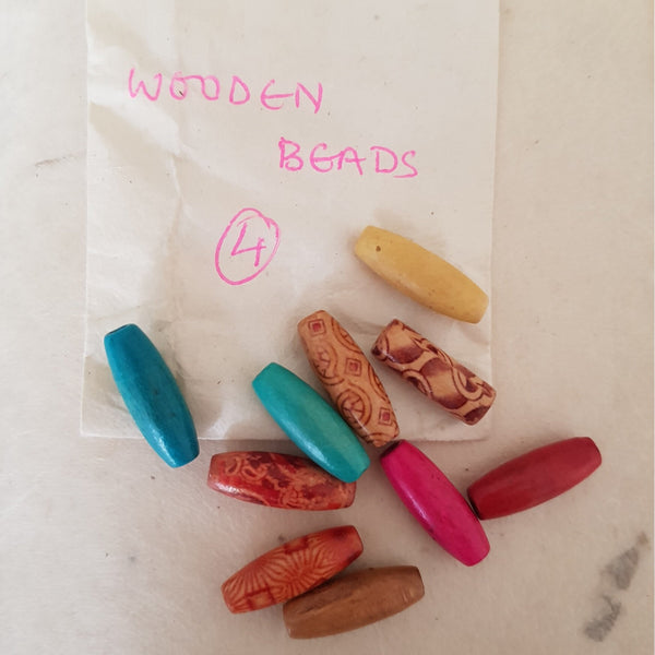 Assorted Wooden Beads