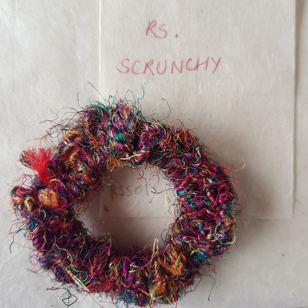 Recycled Silk Scrunchie