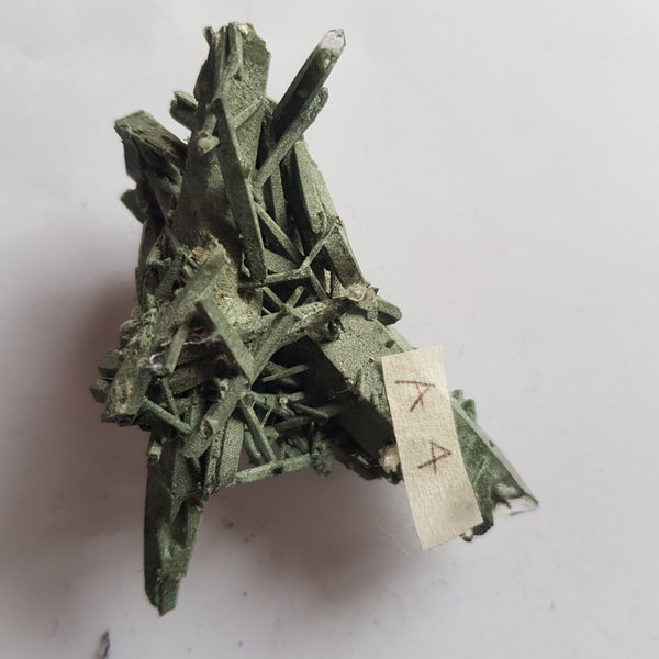 Chlorite Quartz Crystal Cluster from Ganesh Himal, Nepal.Himalayan Green Phantom Quartz. 35gram. Very Rare