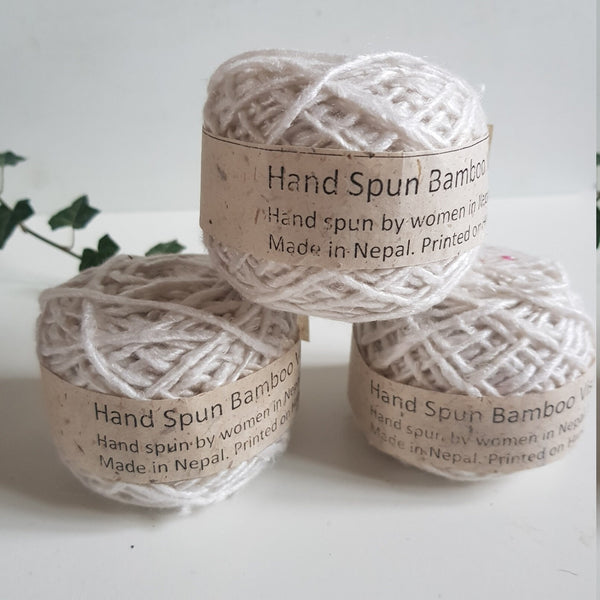 Handspun Bamboo Viscose Yarn