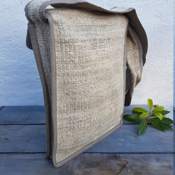 100% Wild Nepali Hemp Crossbody Bag