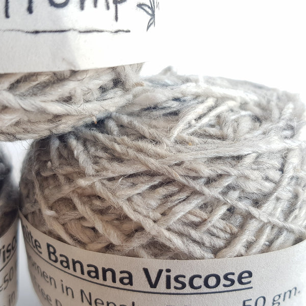 Handspun Banana Viscose Yarn