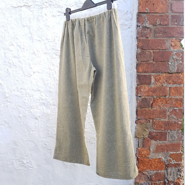 Hemp Ladies Top & drawstring trousers  (sold seperately)