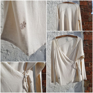 Ladies Hemp Yoga Wrap-Top