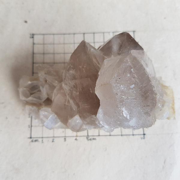 Quartz Crystal Cluster from Ganesh Himal, Nepal. Himalayan Quartz. 590gram. Very Rare