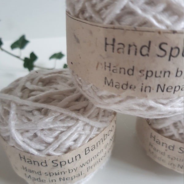 Handspun Bamboo Viscose Yarn