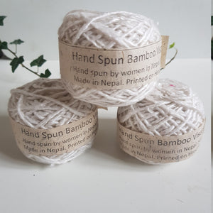 Handspun Bamboo Viscose Yarn