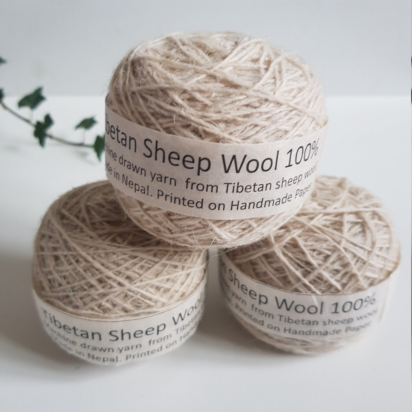 Handspun Tibetan Sheep Wool Yarn