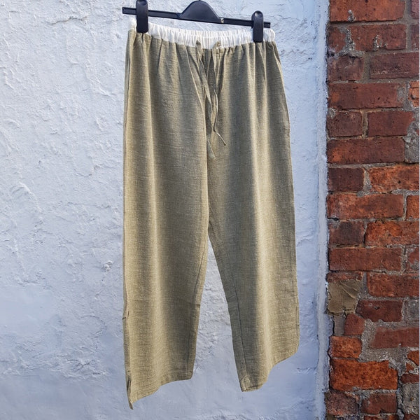 Hemp Ladies Top & drawstring trousers  (sold seperately)