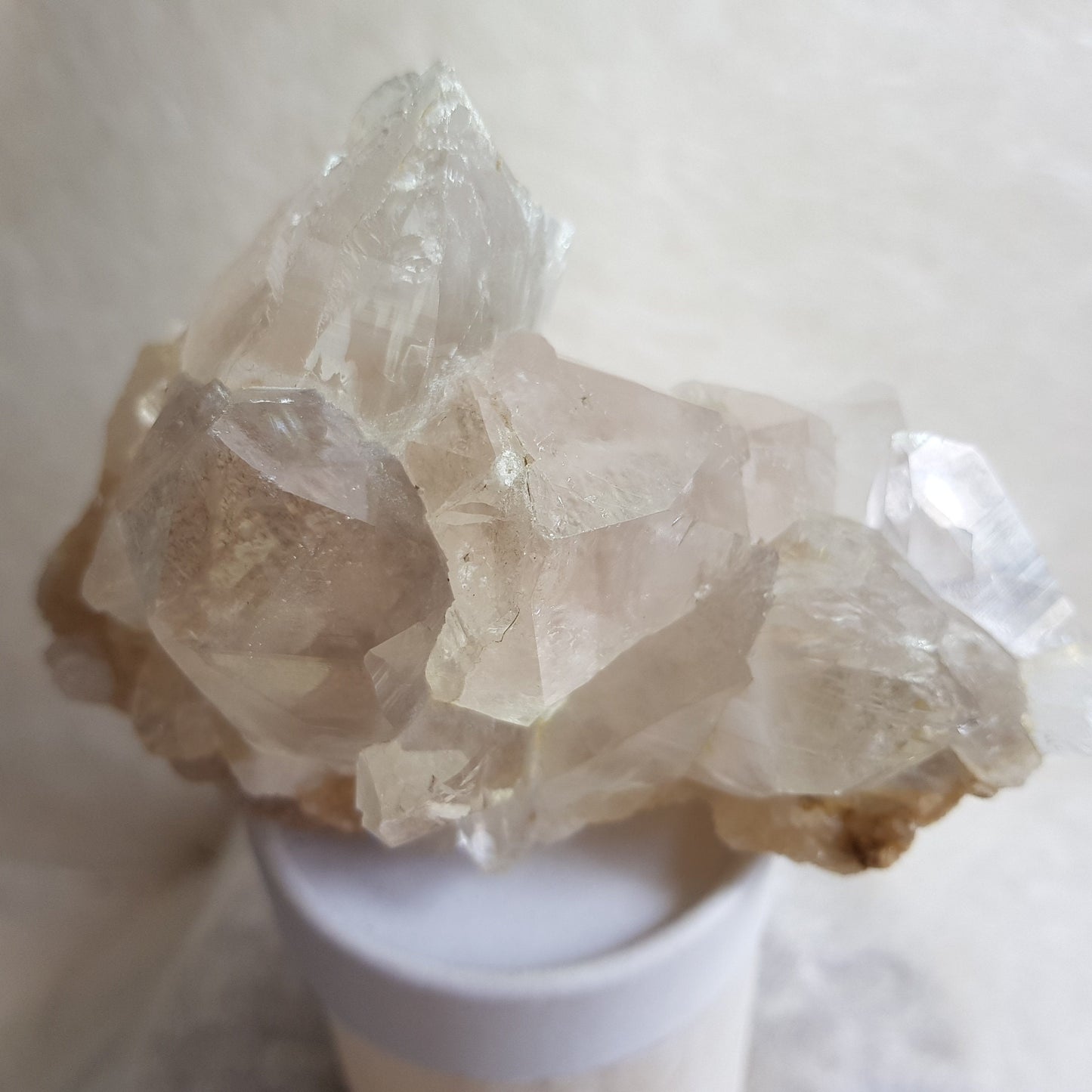 Quartz Crystal Cluster from Ganesh Himal, Nepal. Himalayan Quartz. 590gram. Very Rare