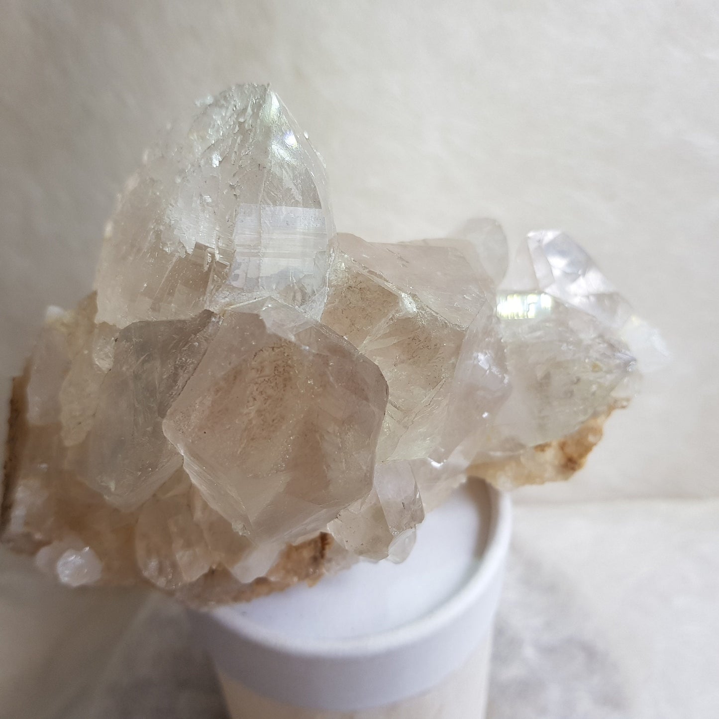 Quartz Crystal Cluster from Ganesh Himal, Nepal. Himalayan Quartz. 590gram. Very Rare