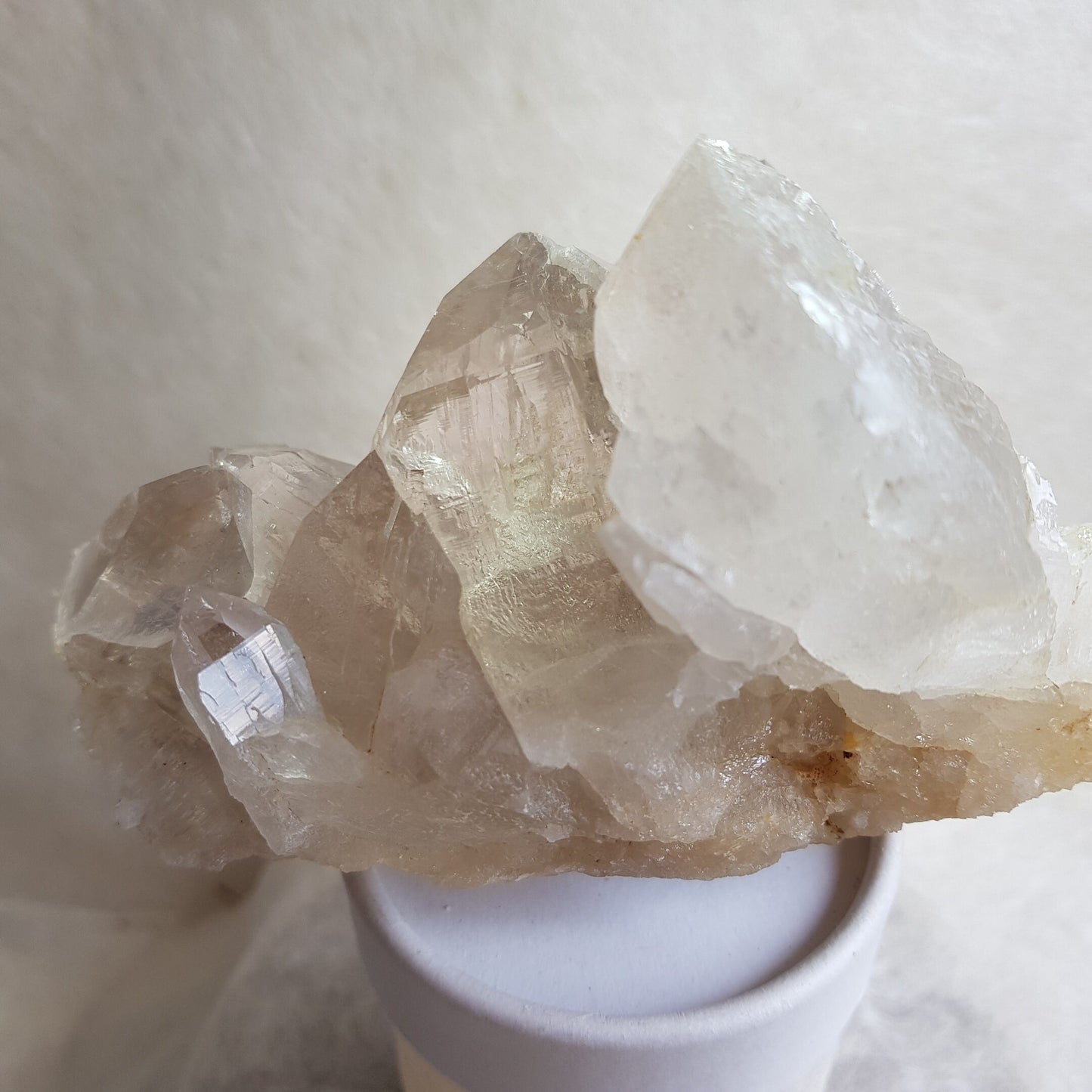 Quartz Crystal Cluster from Ganesh Himal, Nepal. Himalayan Quartz. 590gram. Very Rare