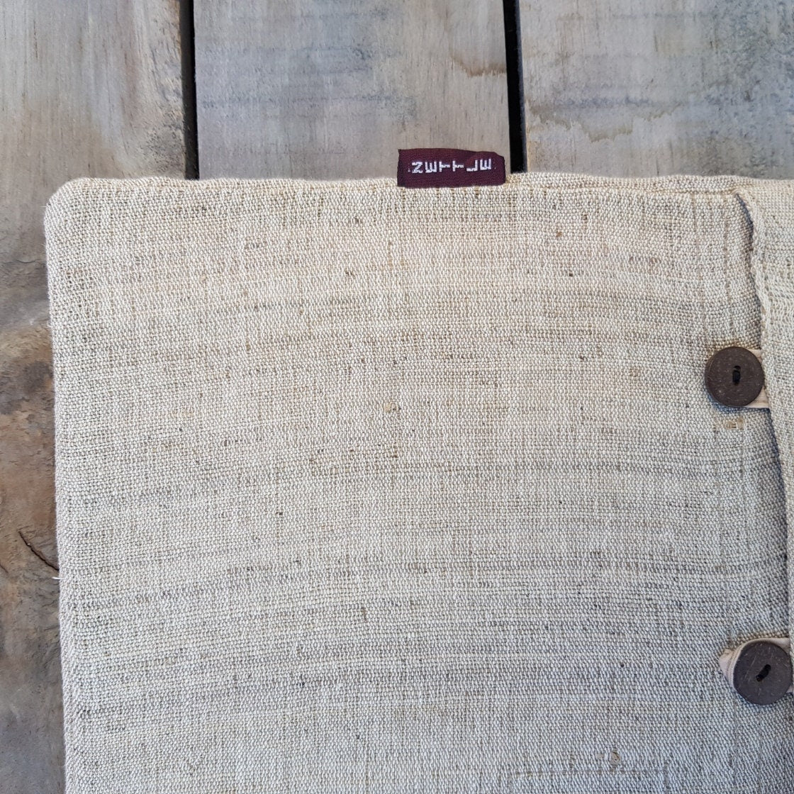 Embroidered Nettle Cushion Covers