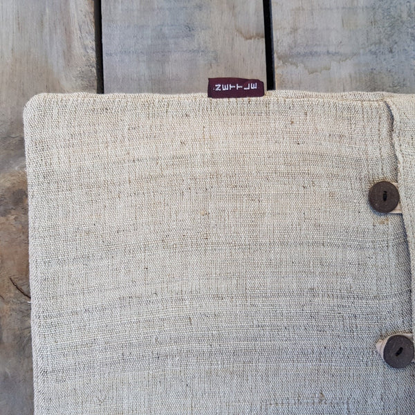 Embroidered Nettle Cushion Covers